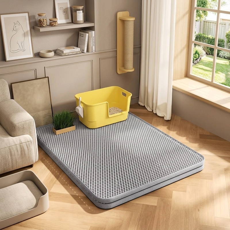 Mattress Protector Waterproof - Extra Large Cat Litter Mat, Heavy