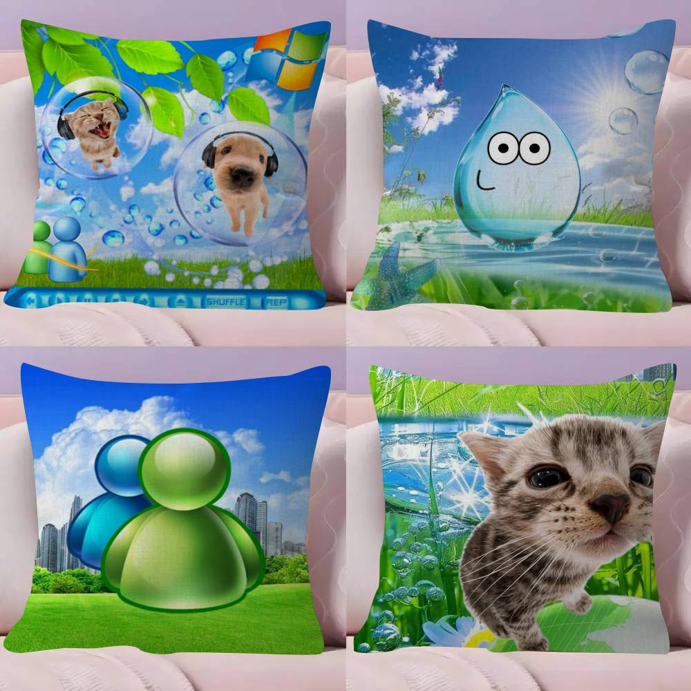 Frutiger Aero Art cushion  Pil - Home Art Textiles review and price