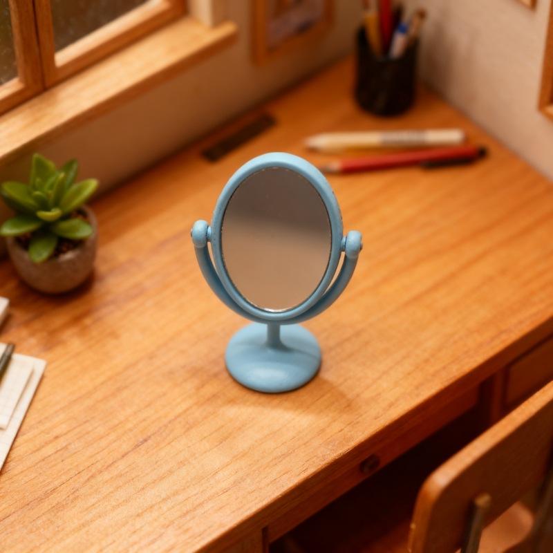 1Pcs Miniature Retro Mirror Dr - Vintage Home Textiles review and price