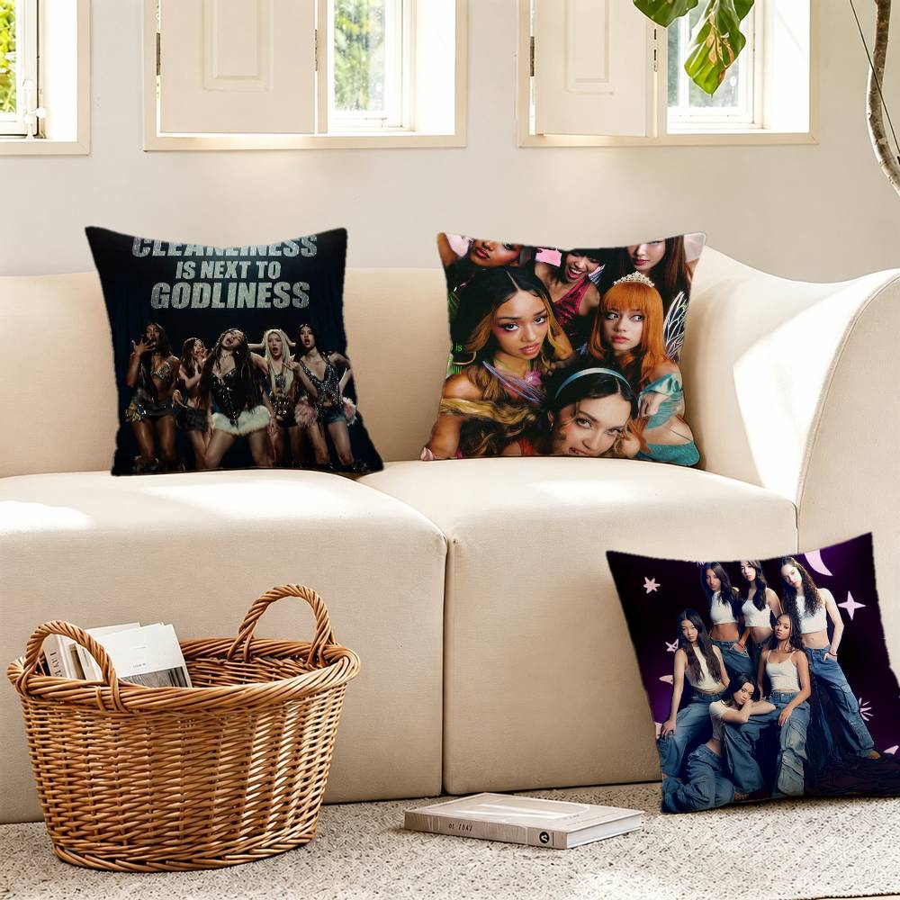 K-Katseye Group Pillow Case fo - Home Textiles Group review and price
