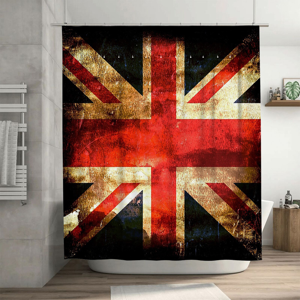 British Flag Shower Curtain Wa - Home Textiles Uk review and price