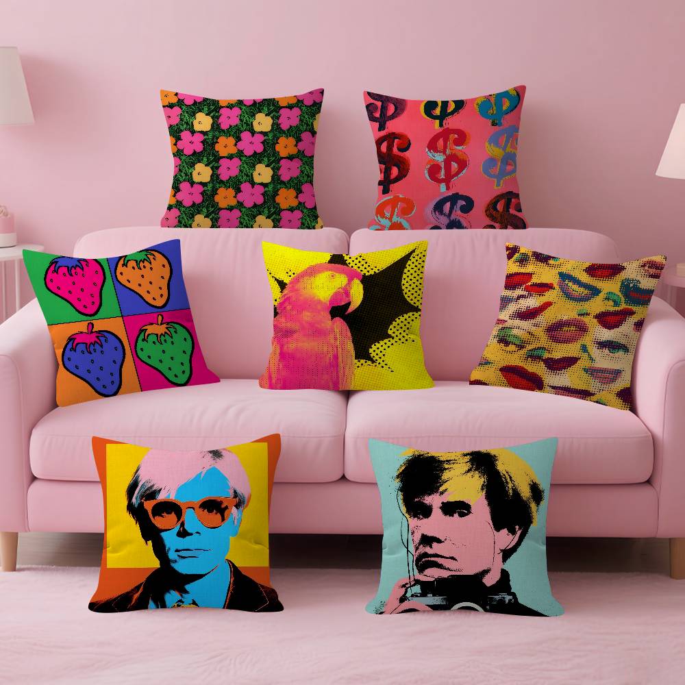 A-Andy W-Warhol Art  Cushion C - Home Art Textiles review and price