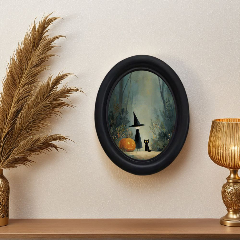 A 3D Vintage Halloween Witch a - Vintage Home Textiles review and price