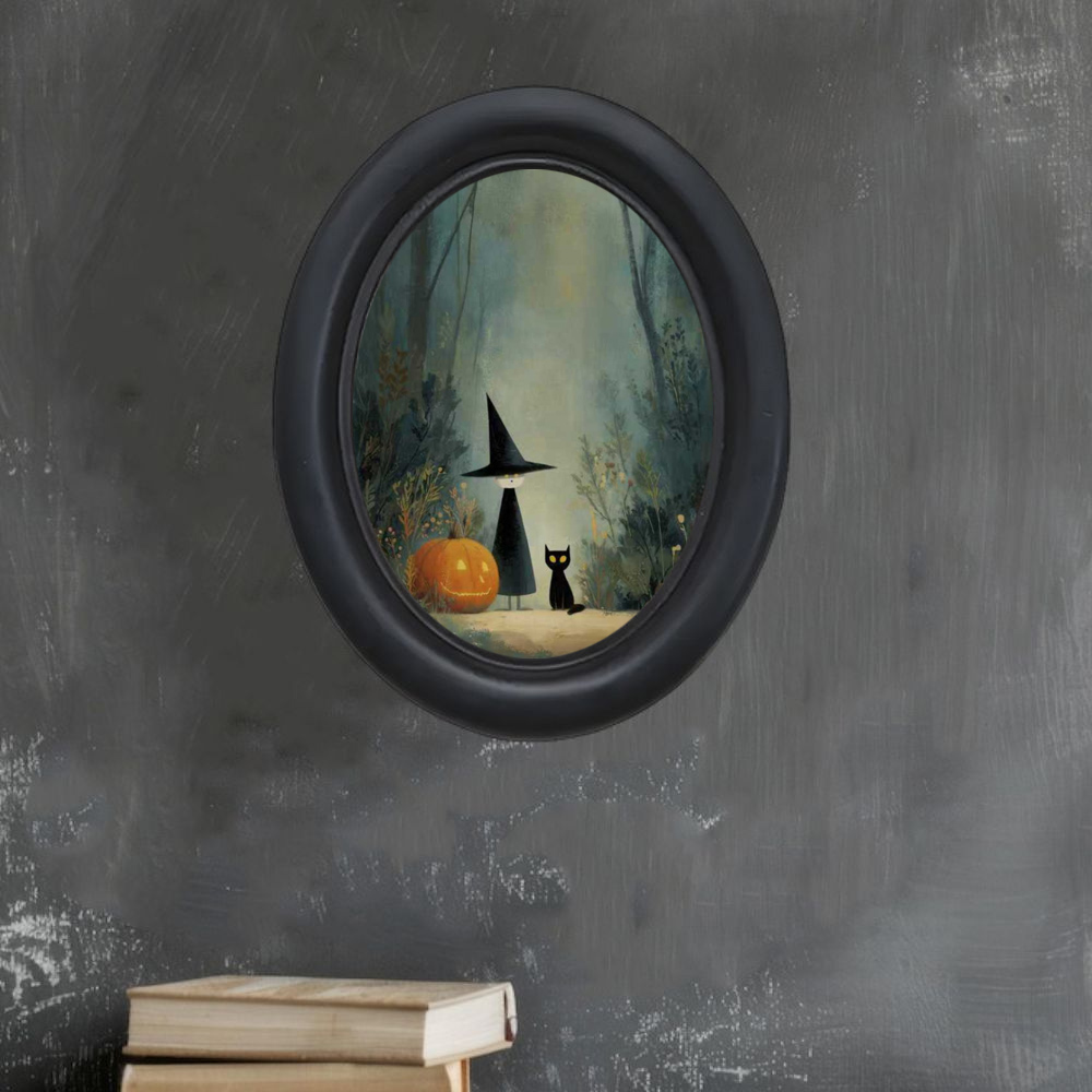 A 3D Vintage Halloween Witch a - Vintage Home Textiles review and price