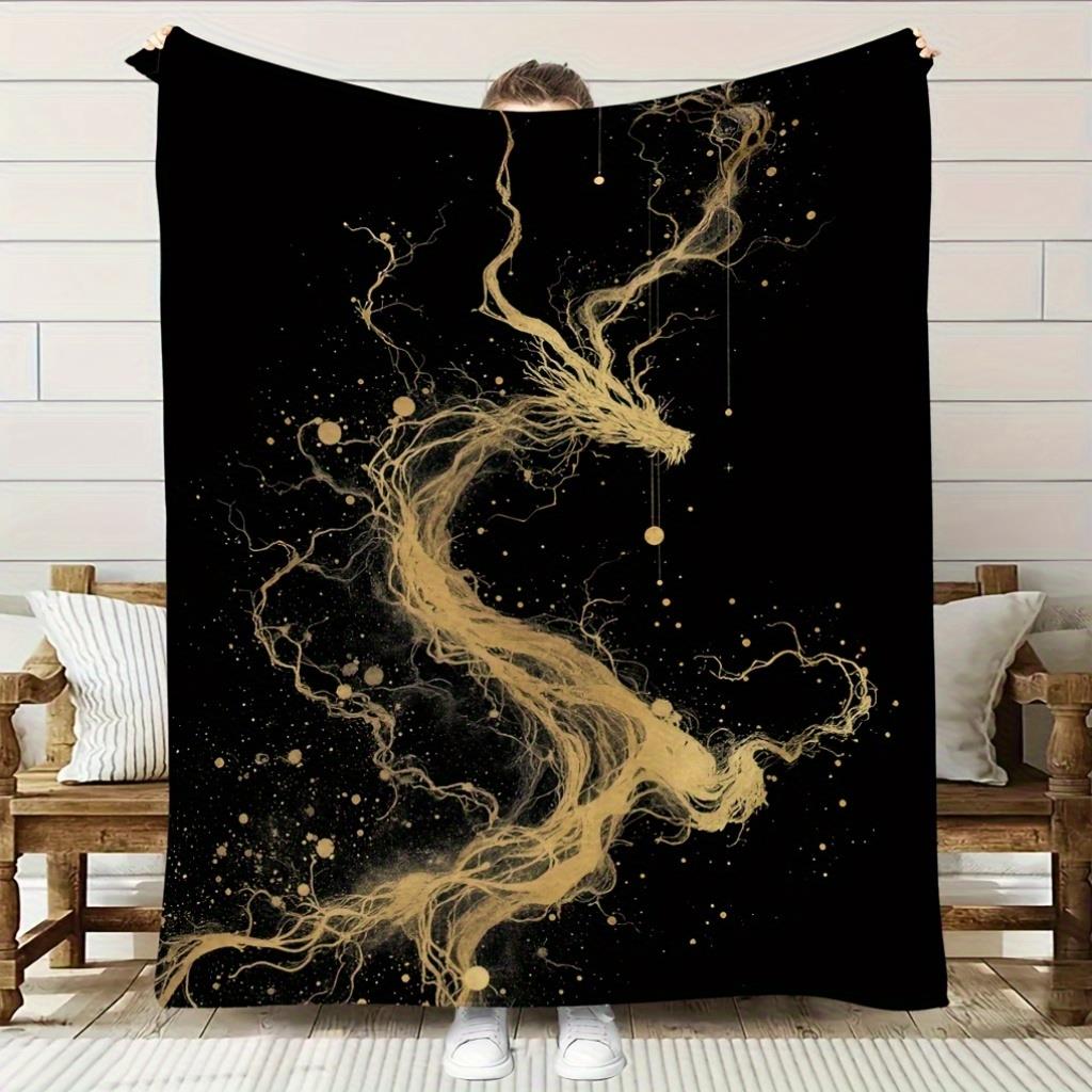 One Comfortable Golden Dragon  - Home Textiles Definition review and price