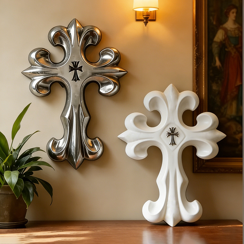 Retro Cross Wall Decor Gothic  - Vintage Home Textiles review and price