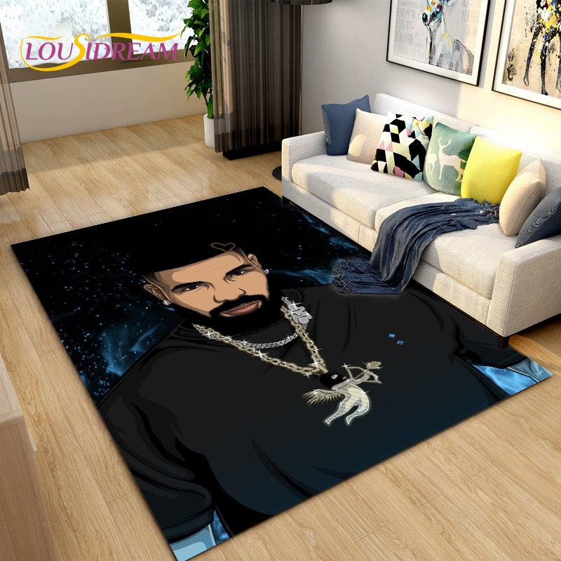 Hip Hop Art Rapper Legend Star - Home Art Textiles review and price