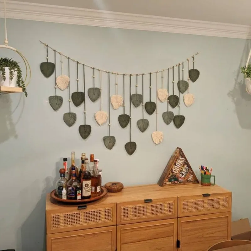 1 Pc Green Leaves Garland, Mac - Home Art Textiles review and price