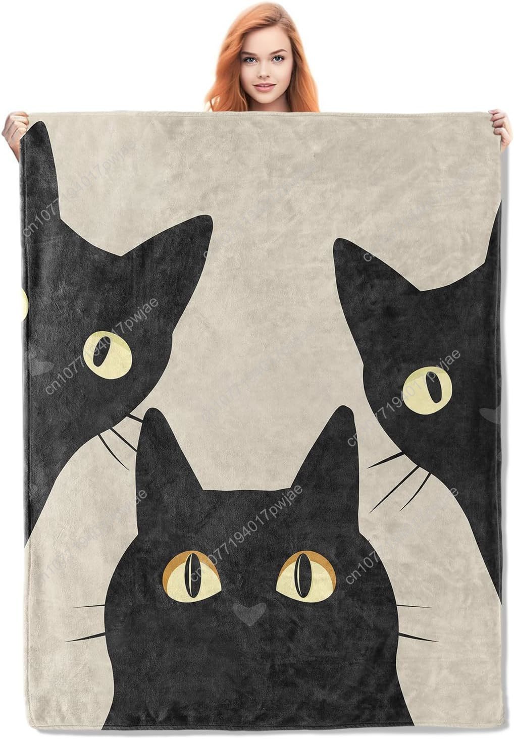Funny Cat Blanket Gifts for Wo - Home Textiles Usa review and price