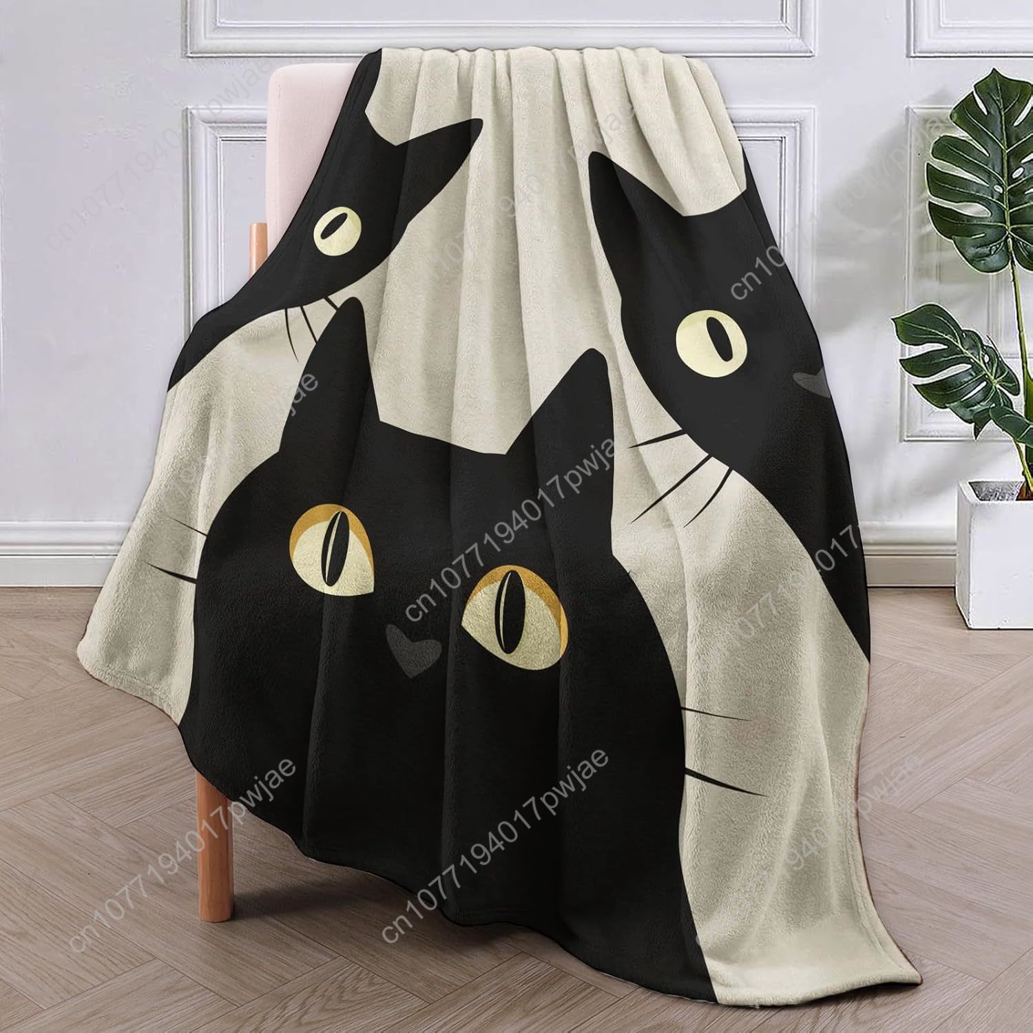Funny Cat Blanket Gifts for Wo - Home Textiles Usa review and price