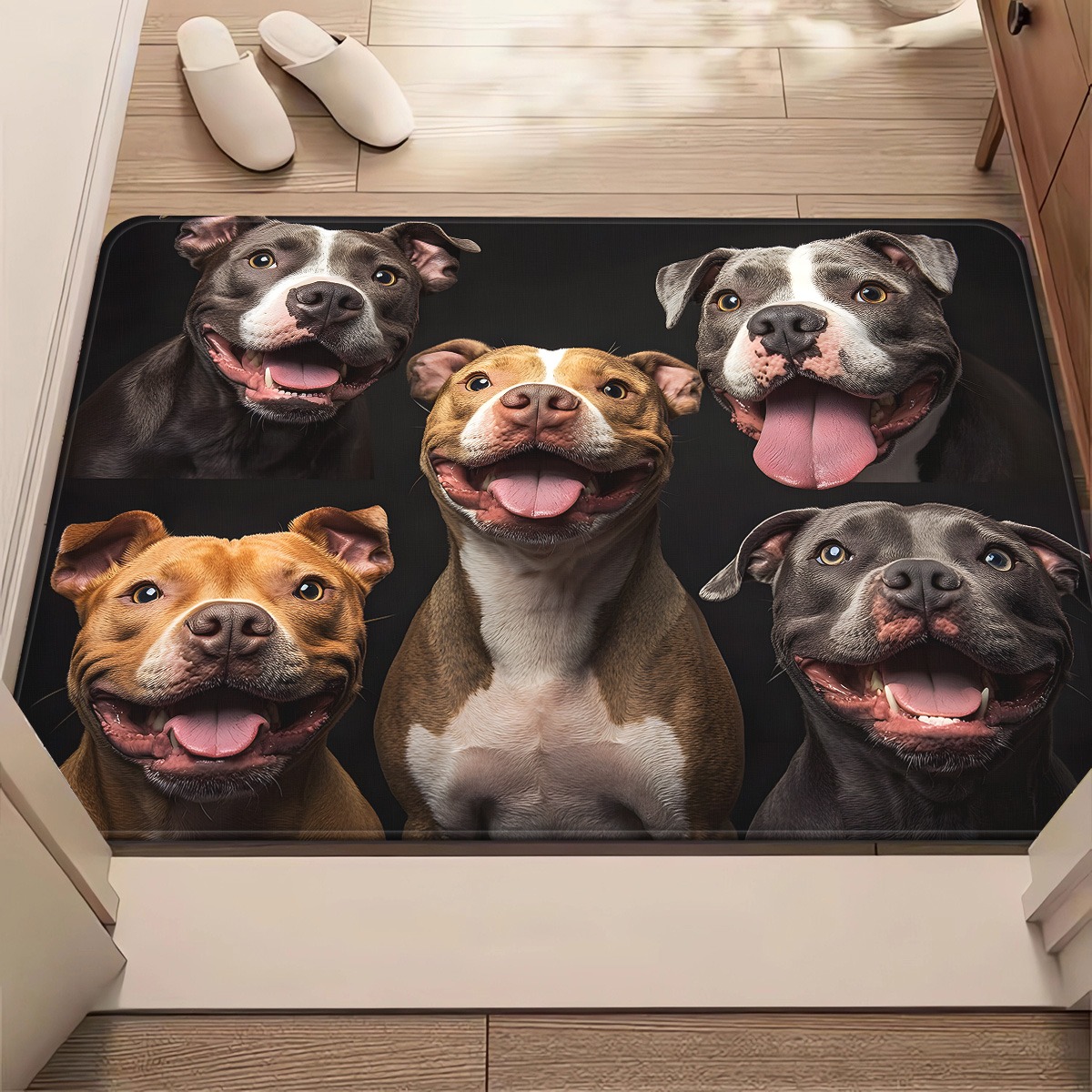 Group of Dogs Welcome Doormat  - Home Textiles Group review and price