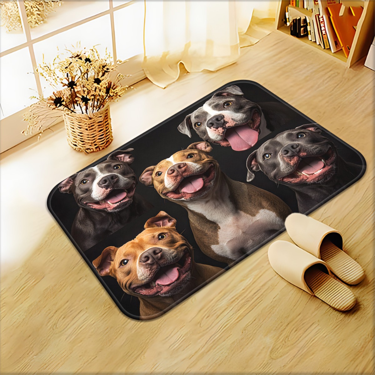 Group of Dogs Welcome Doormat  - Home Textiles Group review and price