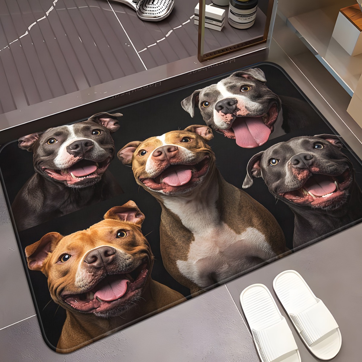 Group of Dogs Welcome Doormat  - Home Textiles Group review and price