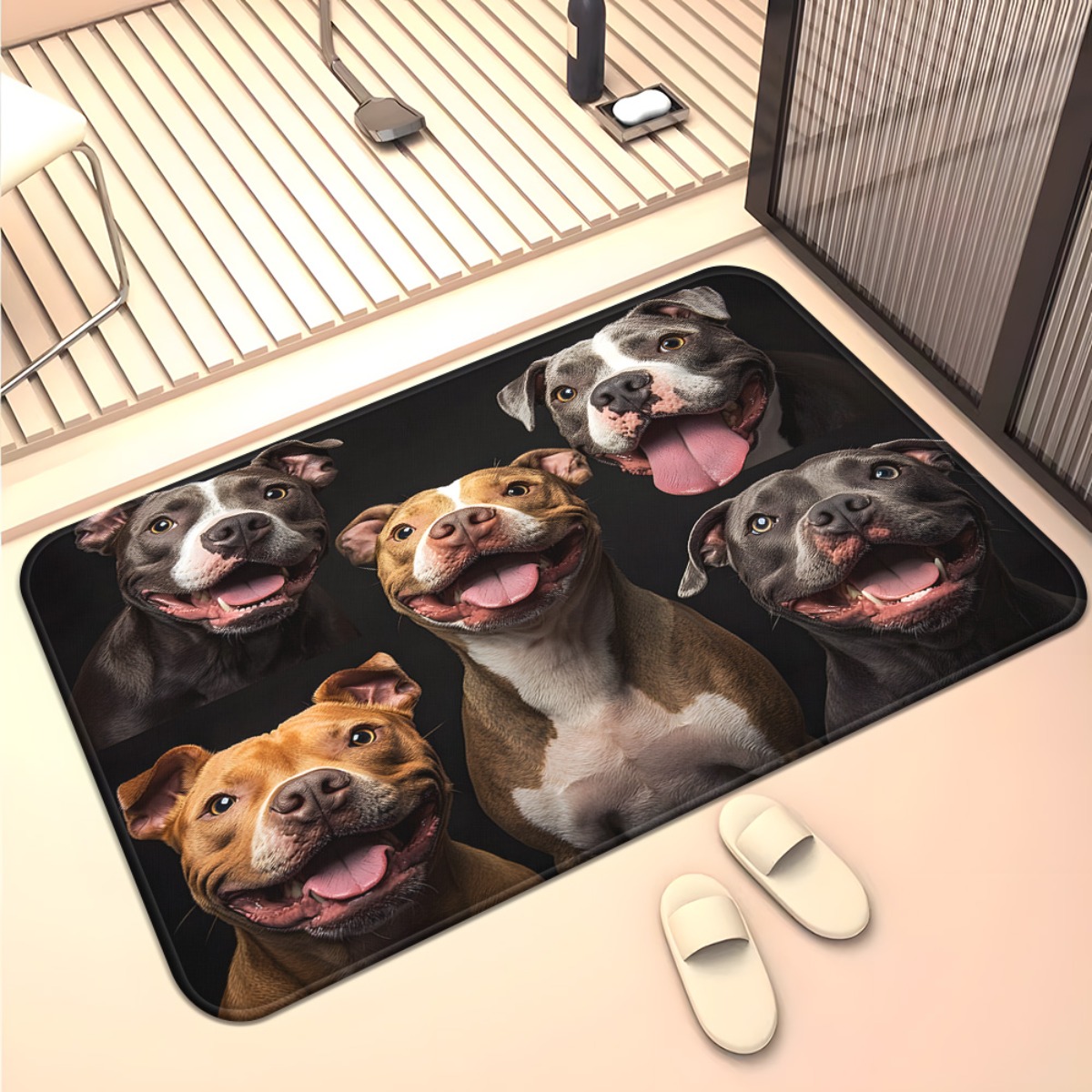 Group of Dogs Welcome Doormat  - Home Textiles Group review and price