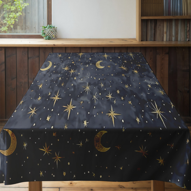 Stylish Dark Blue Stars Moon T - Home Textiles Com review and price